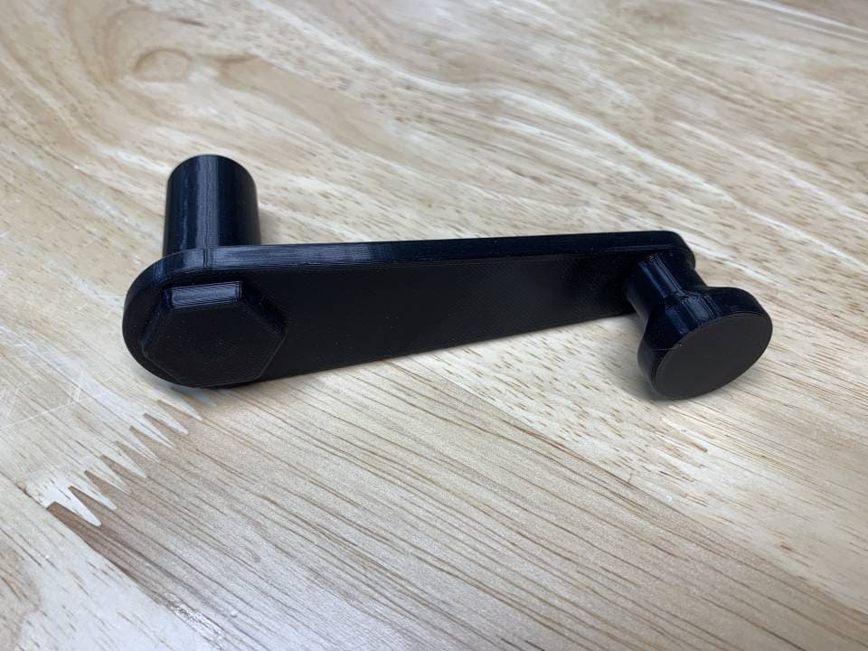 thumbnail image 2 of Husky Table Crank Replacement Part – Plastic, 9x10x3 Inch, Indoor Bench Use 2 of 4