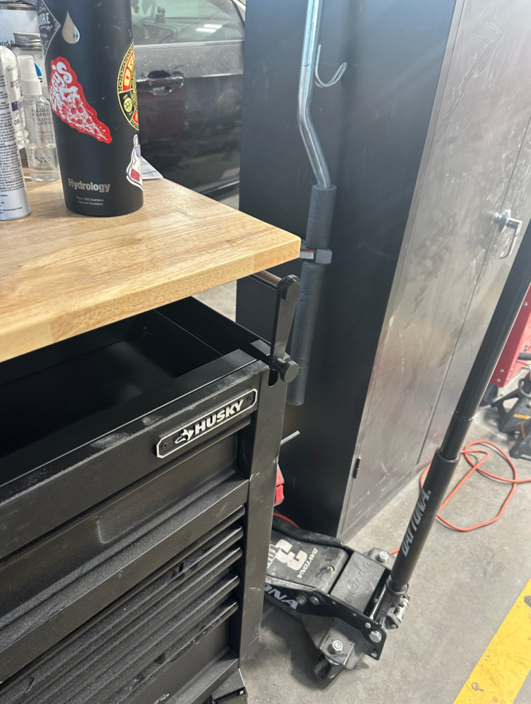 Husky Workbench Crank Shop Gearblocks