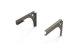 Wall Mount Bracket for Unistrut Sliding Bike Rack