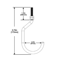 Standard Machined Hook